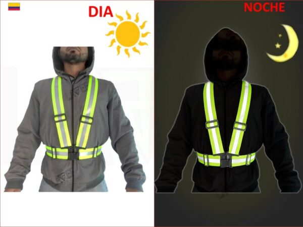 Diapositiva2 Cinta Arnes Verde Reflectivo