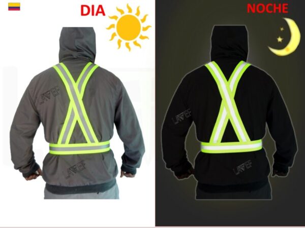 Diapositiva3 Cinta Arnes Verde Reflectivo