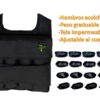 Chaleco De Peso Graduable 40 Lbs