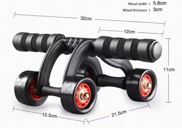 Rueda Abdominal 4 Ruedas