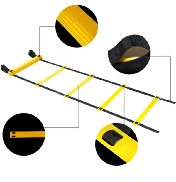 01 Escalera De Coordinación Agilidad Resistencia Para Ejercicio
