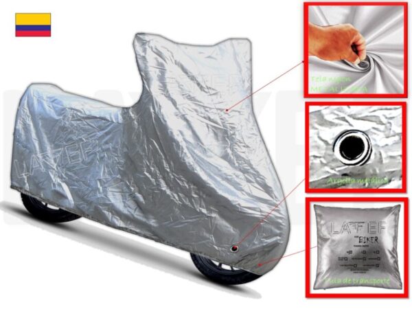 Pijama Moto Forro Protector Moto Con Argolla Metálica