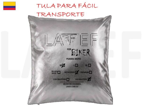 Pijama Moto Forro Protector Moto Con Argolla Metálica