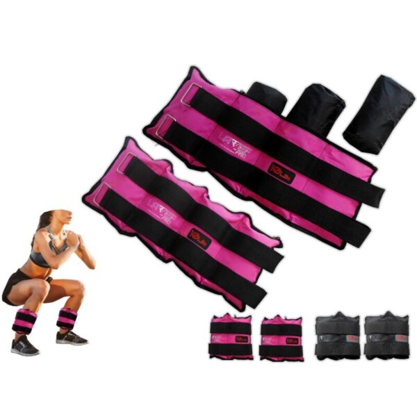 Pesas Tobilleras 10K Graduables