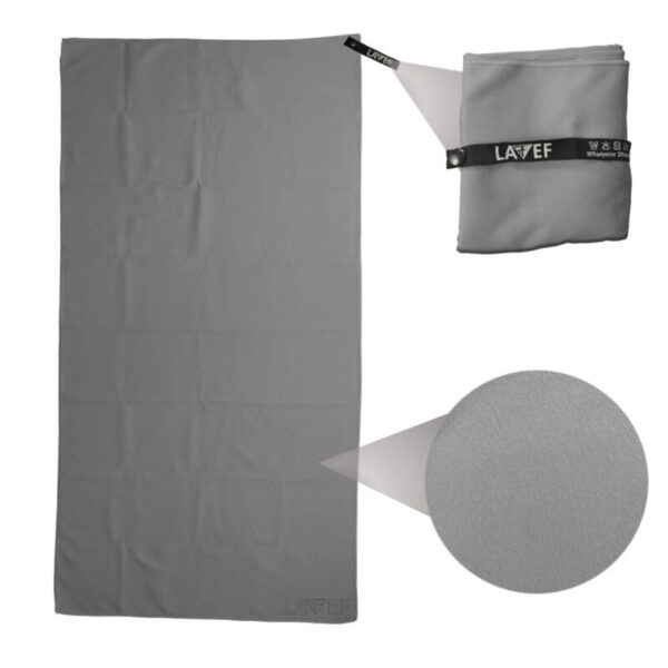 Toalla Lavef Microfibra Compacta Ligera y de Secado Rápido