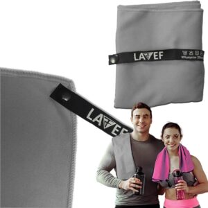 Toalla Lavef Microfibra Compacta Ligera y de Secado Rápido