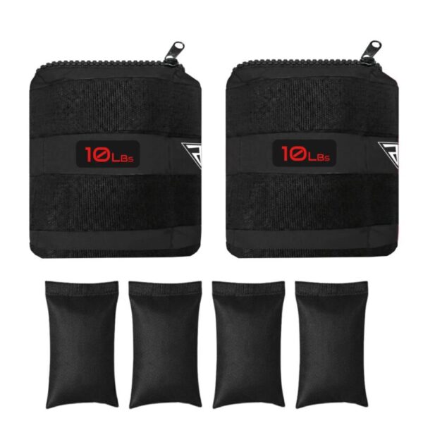 2 pesas tobilleras 10 kilos graduables