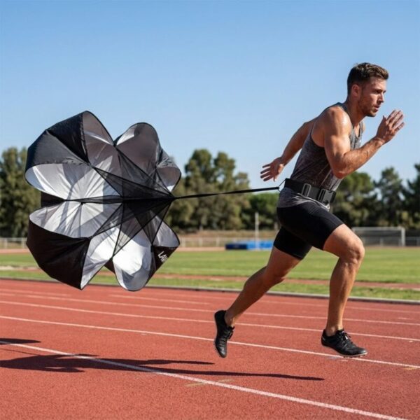 3 paracaidas de entrenamiento y resistencia