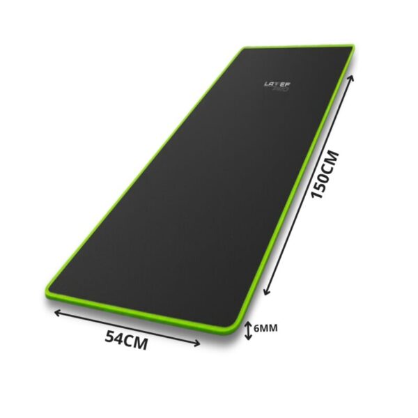 8 esterilla mat yoga profecional 150x54