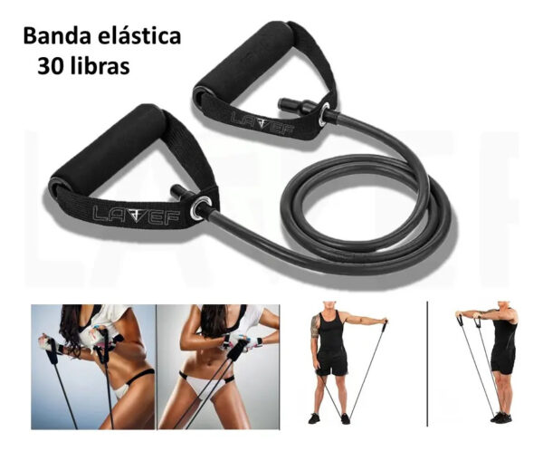 Banda De Resistencia Elastica Tbulares Para Fit Gym