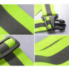 Arnes Seguridad Chaleco Reflectante Ciclismo, Runners, Moto Color Amarillo Flúor