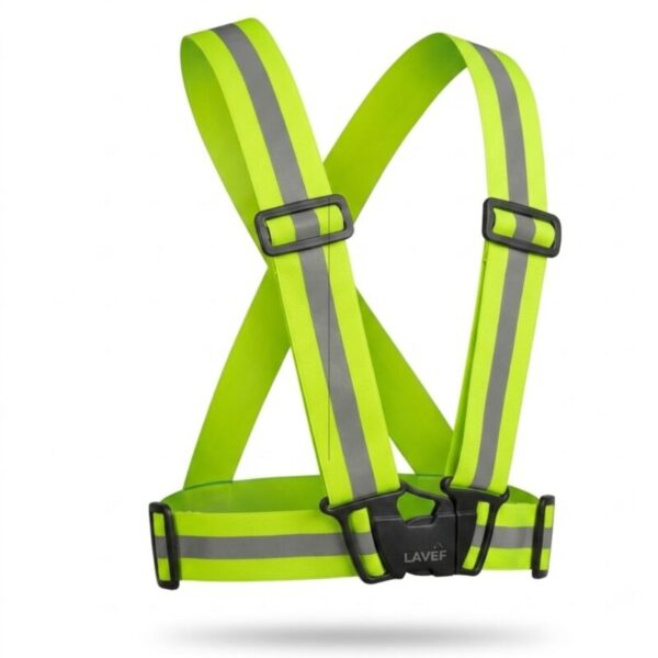 cinta arnés verde  reflectivo remium