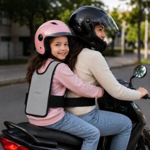 2 chaleco de seguridad para niños en moto LAVEF