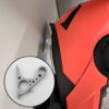 perchero para casco, chaqueta y llaves de moto.