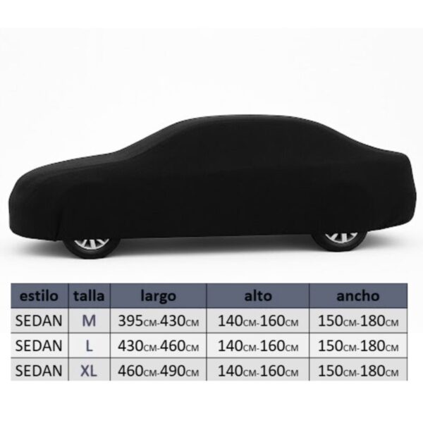 2 pijama funda protectora para carro SEDAN