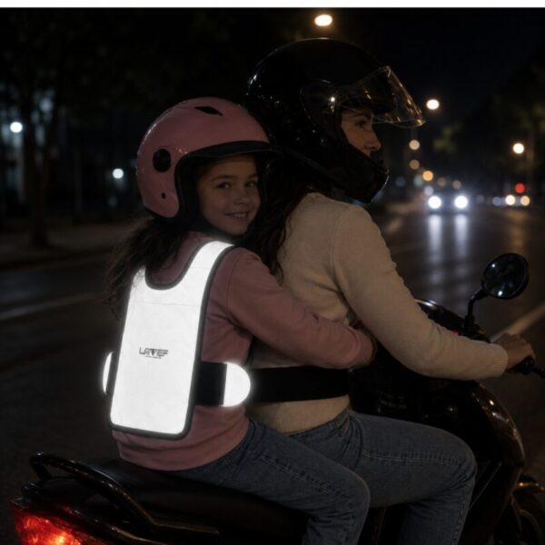 3 chaleco de seguridad para niños en moto LAVEF