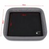 4 cama para mascota con borde - antifluido y antirasguños LAVEF