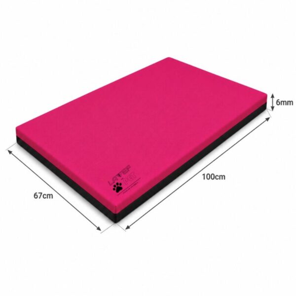 7 cama colchoneta para mascota mediana 100x67