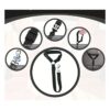 Diapositiva3 correa de seguridad para mascotas - adaptable a cabecero de carro